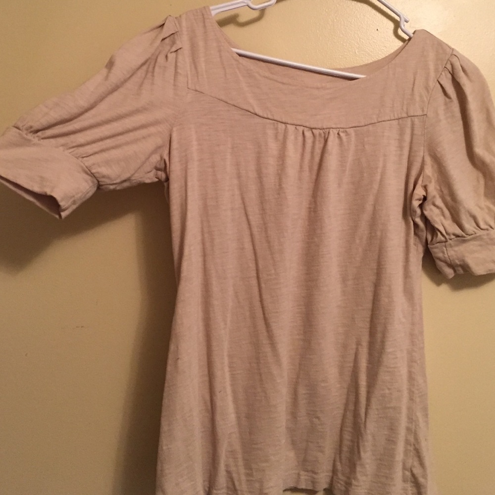 Loft Puff Sleeve Shirt Size Medium