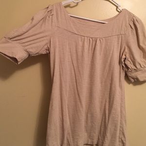 Loft Puff Sleeve Shirt Size Medium