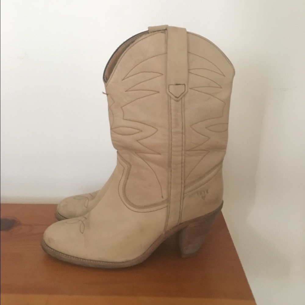 Vintage Frye Cowgirl Boots 9.5