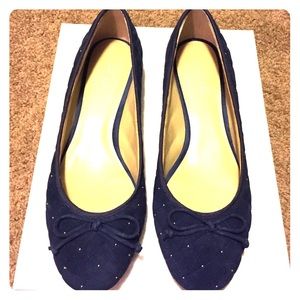 Ann Taylor Navy Blue flats.