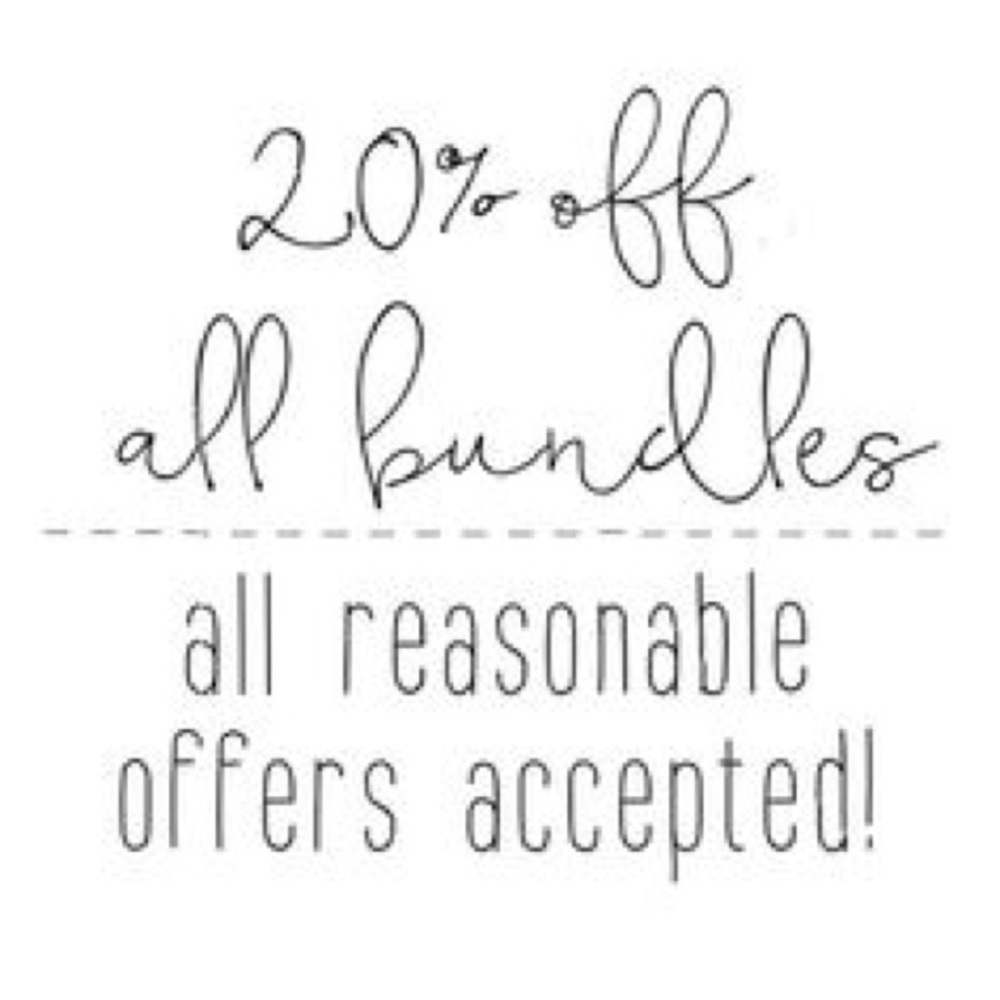 Bundles of 3 or more are 20% off!