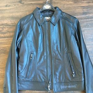 NWOT Leather Riding Harley Davidson jacket