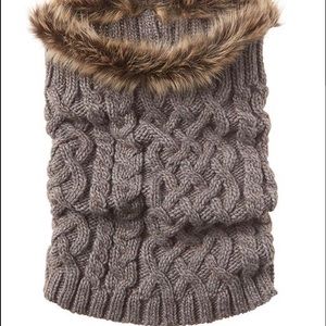 Faux Fur Knit Scarf by Vincent Pradier