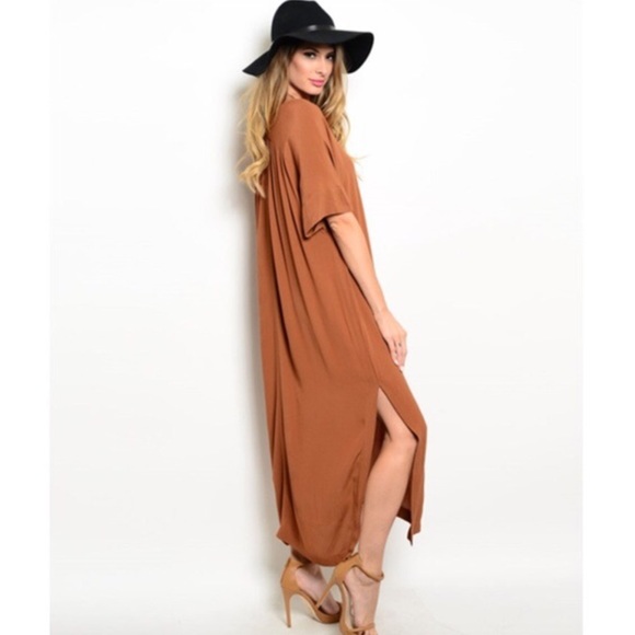 Boho Copper Dress - Picture 3 of 3