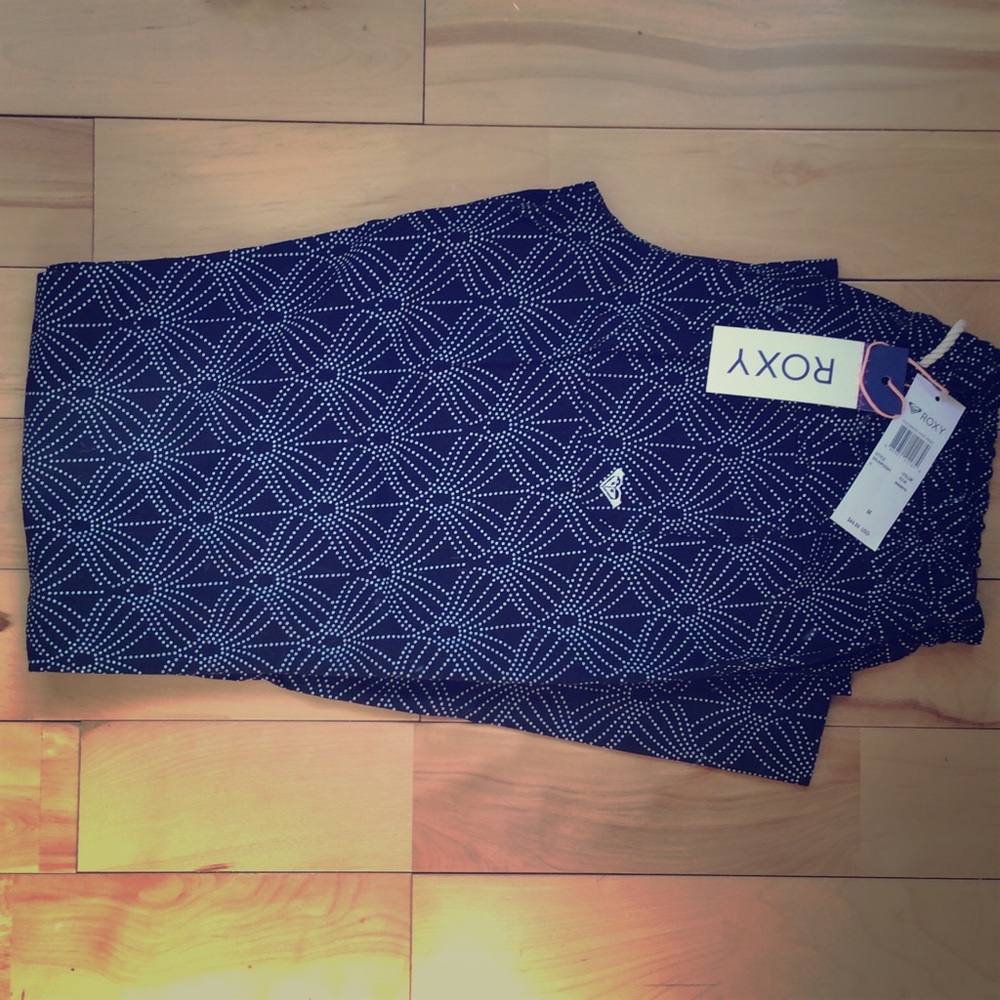 Roxy - Oceanside Pant - black print