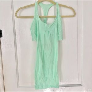 Lululemon Tank Top with Polka Dot Bra