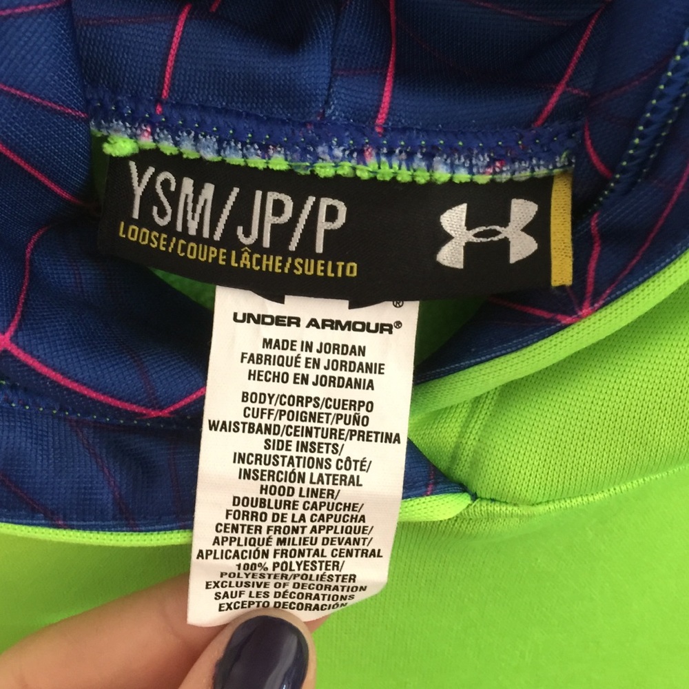 Youth Under Armour Hoodie - Picture 3 of 3