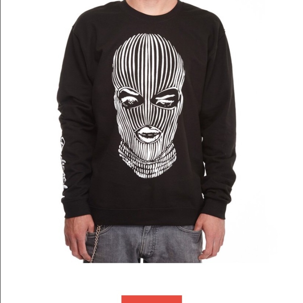 Badwood "The Original" Ski Mask Girl Crew Neck