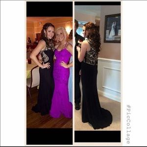 Black prom dress
