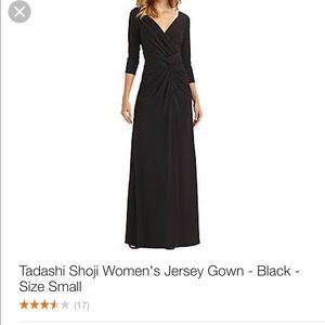 Floor length black dress size XL Saks Fifth Avenue