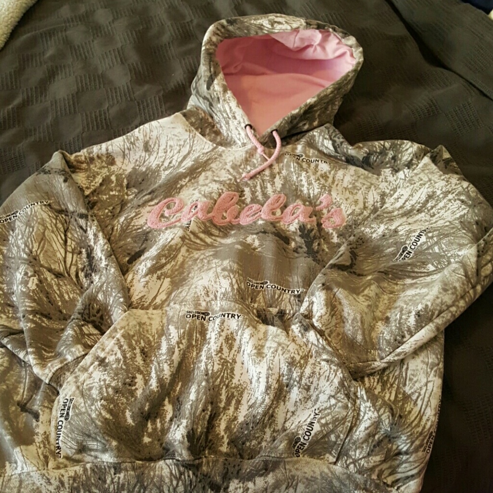 Xl snow camo hoodie