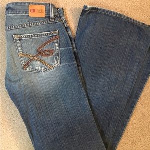 BKE boot cut jeans size-28x33 1/2