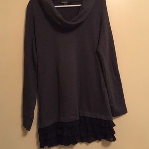 Kensie Ruffle Dress Medium