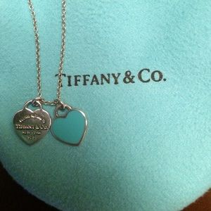 Tiffany & Co. Double heart necklace