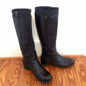 Franco Sarto Leather Boots Size 6