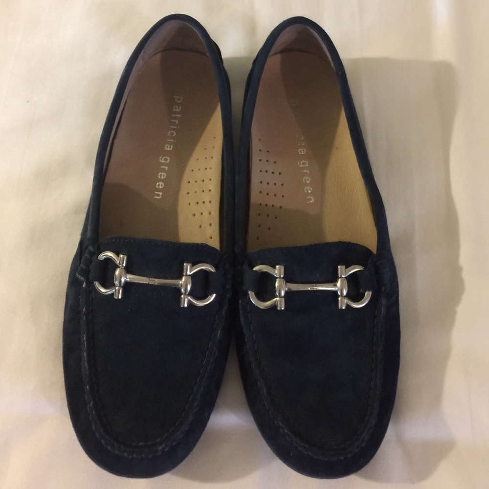 Patricia Green suede loafers 7.5