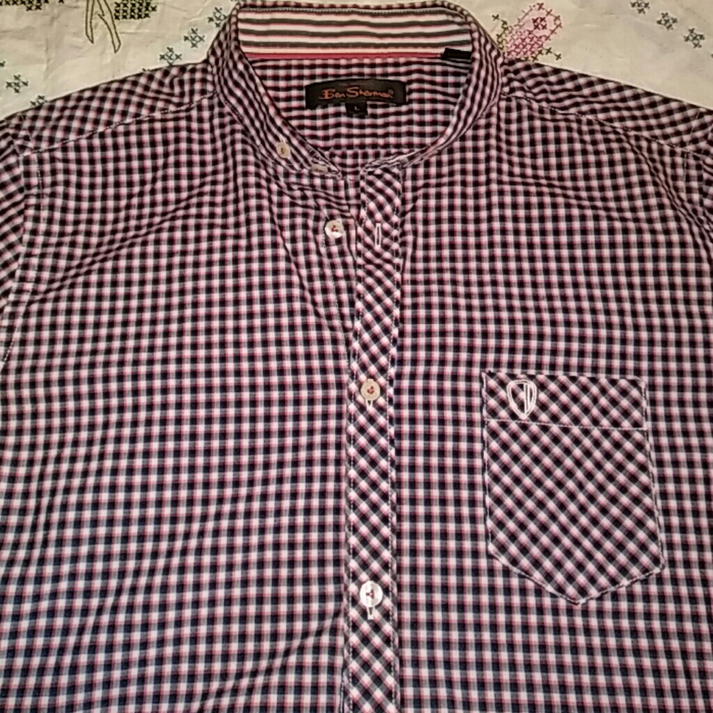 Ben Sherman "Loud Gingham" Short Sleeve Shirt