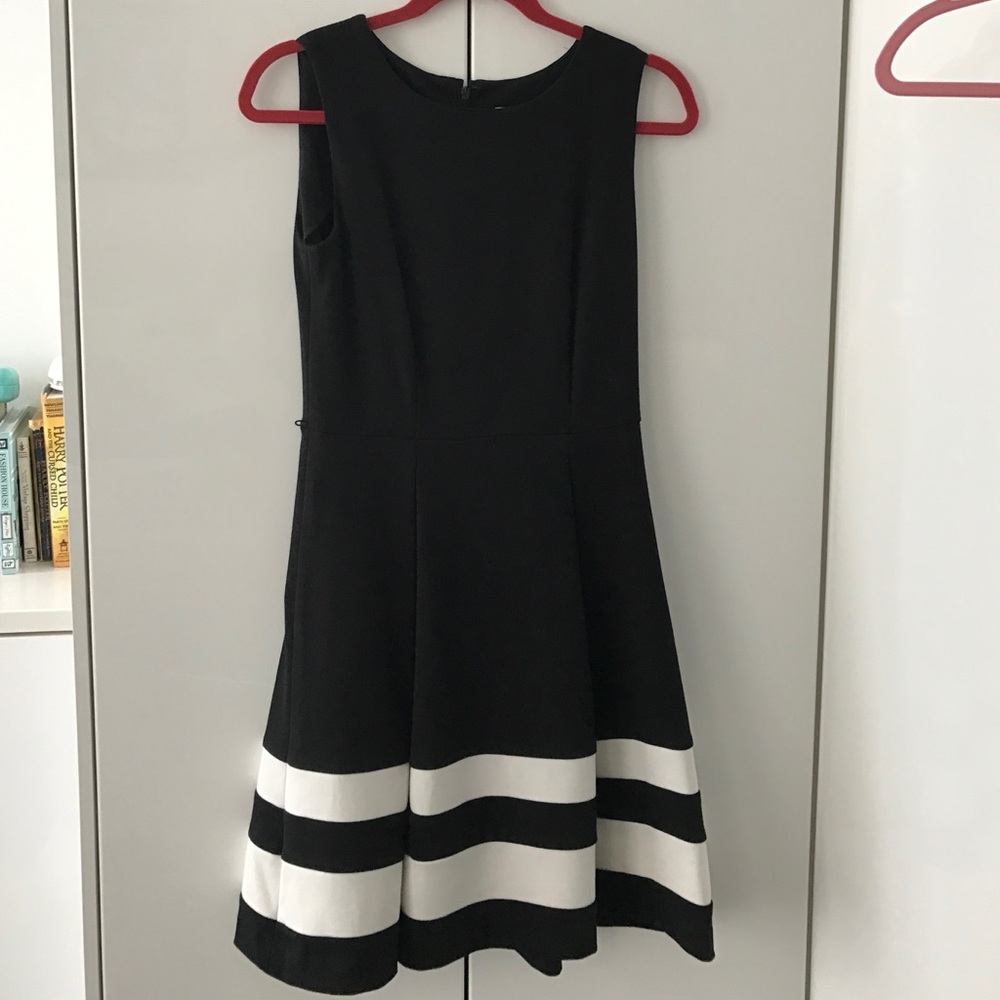 Calvin Klein fit and flare dress