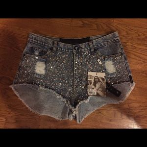 One Teaspoon Denim Shorts