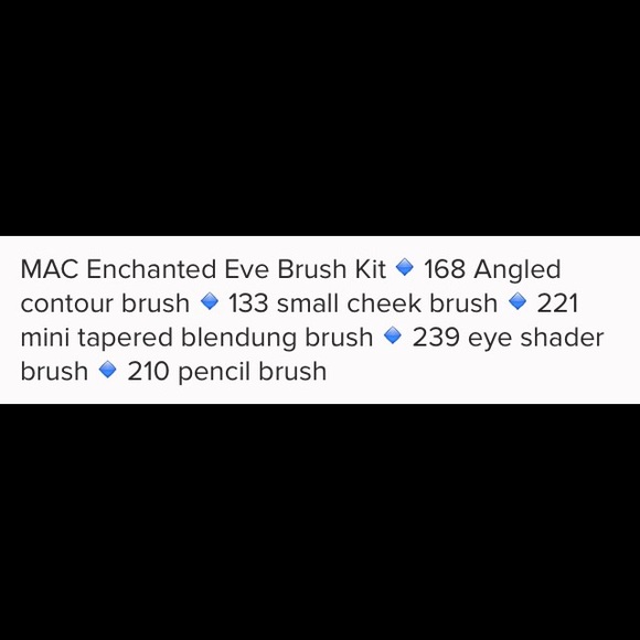 Mac Enchanted Eve Brush Kit. Brand New - Picture 4 of 4