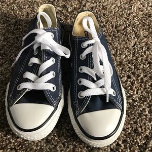 Brand new kids navy converse
