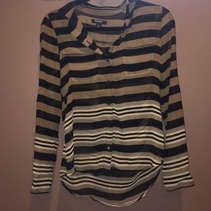 Stripped blouse, never been worn before!