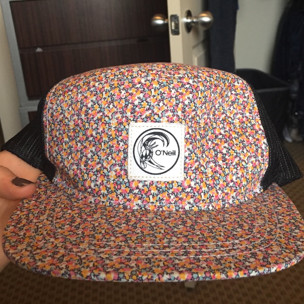 O'Neill floral trucker snap back