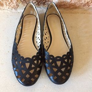 Nine West Cutout Ballet Flats