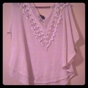 Creme colored Pancho