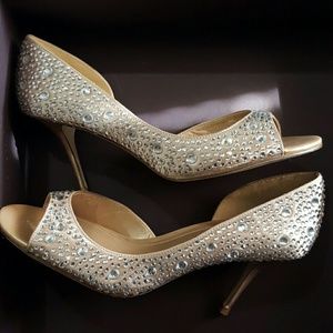 Rhinestone heels