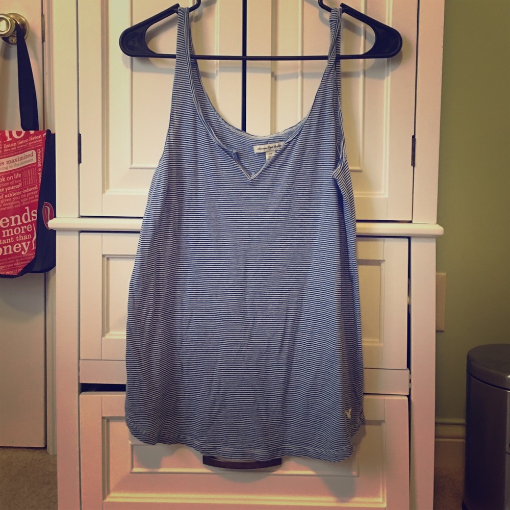 striped tank top