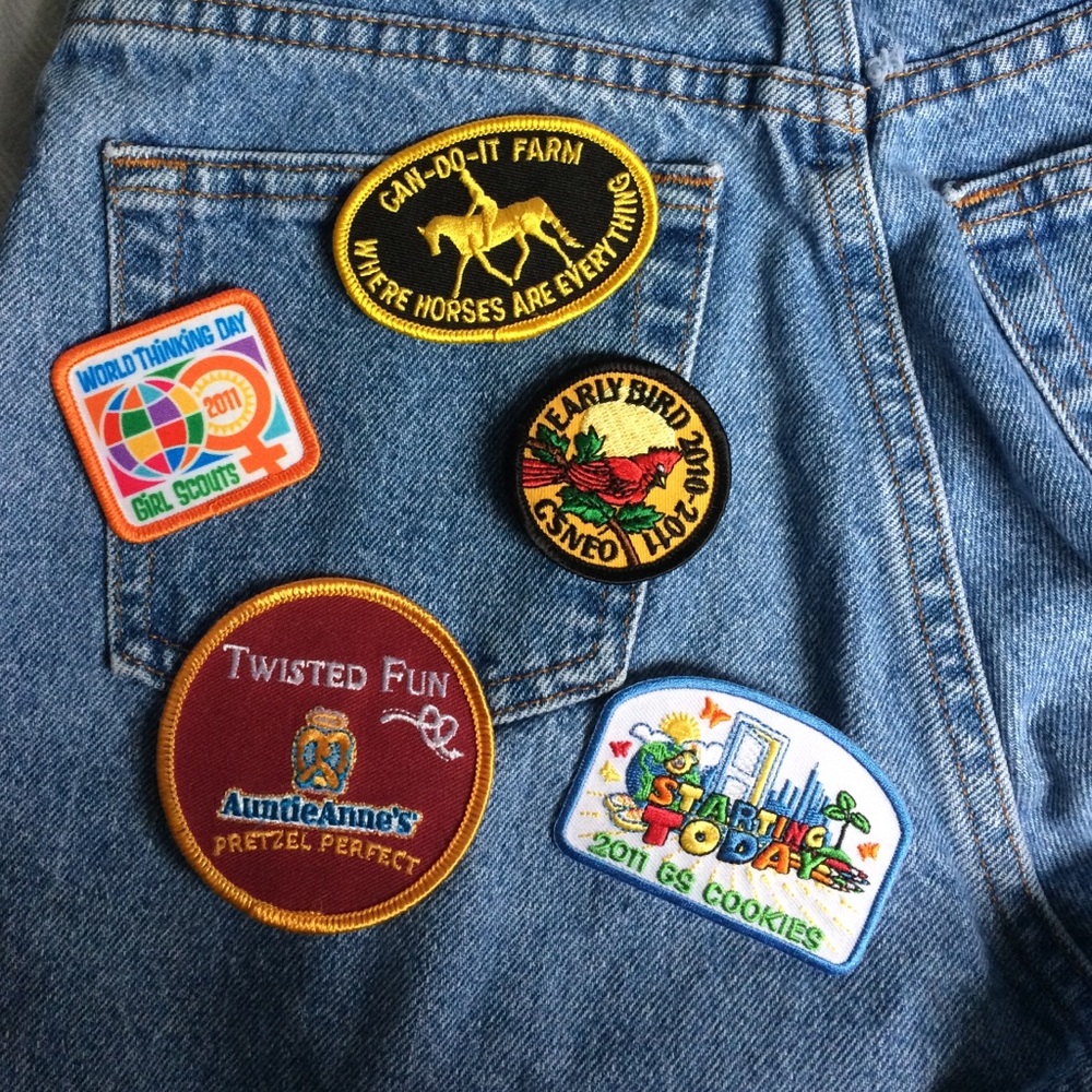 Iron on patch bundle