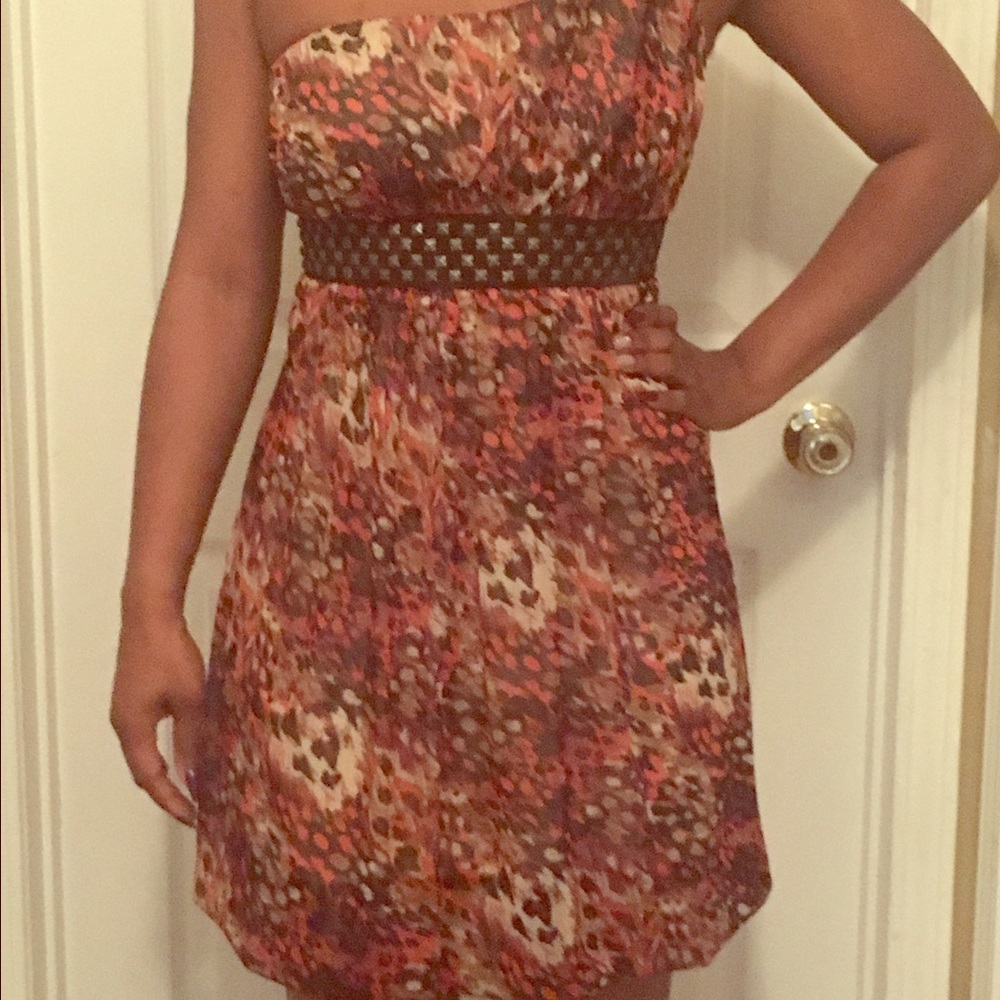 One strap dress