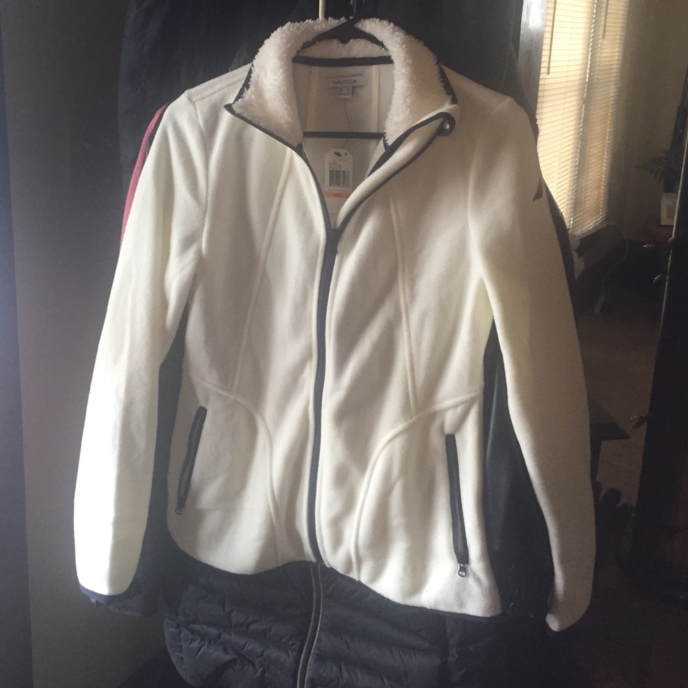 Nautica zip up fleece