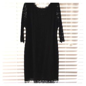 LBD with gold zipper detail!