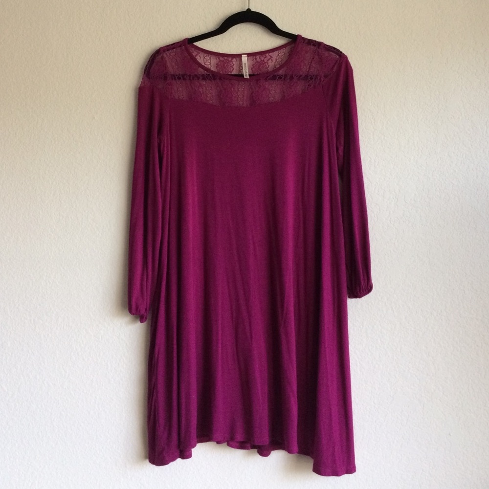 Lace Swing Dress