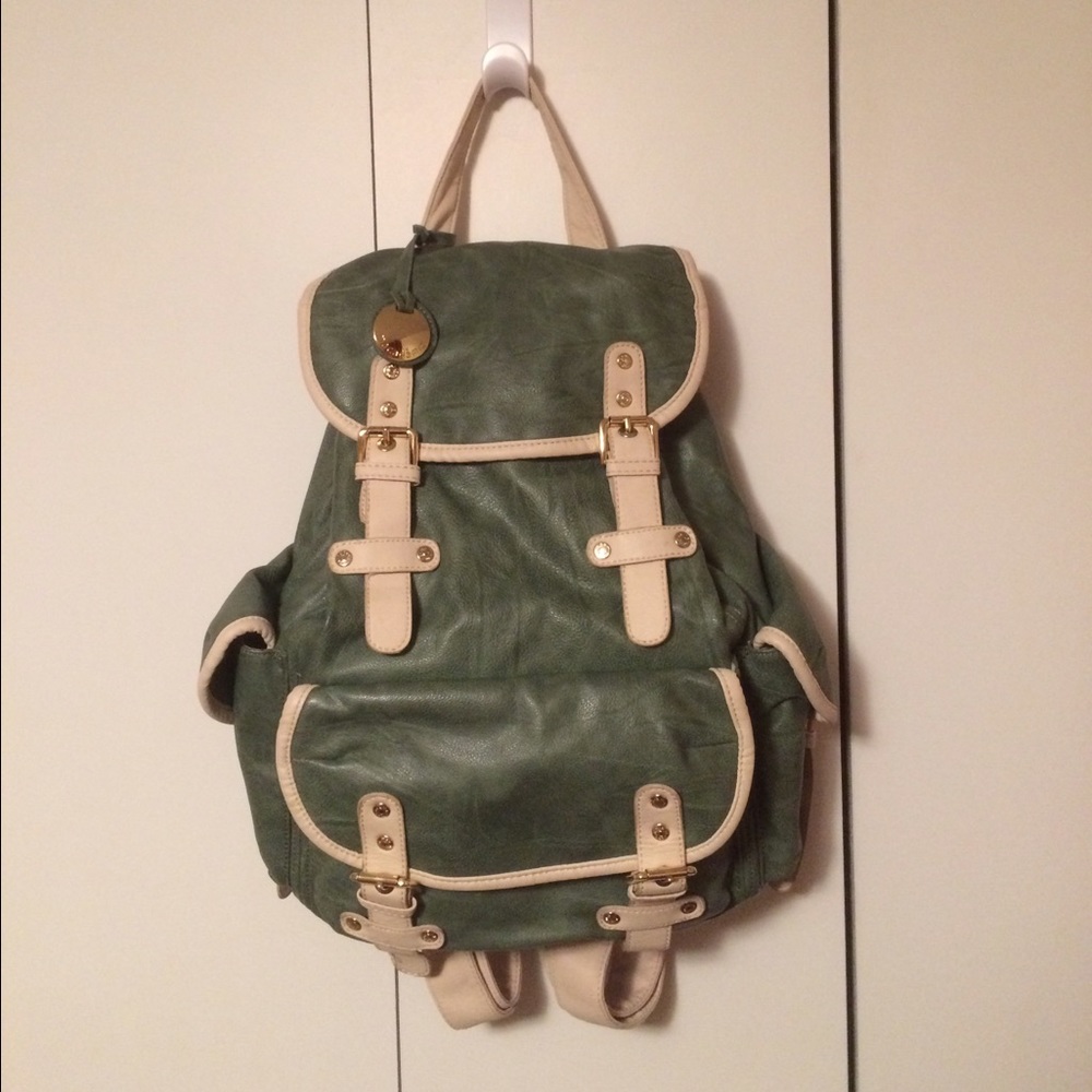 Green Macadamia backpack