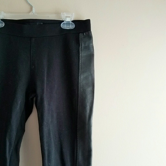 Pants - SOLD - Black Faux Leather Leggings - Sz M Pants - SOLD - Black Faux Leather Leggings - Sz M