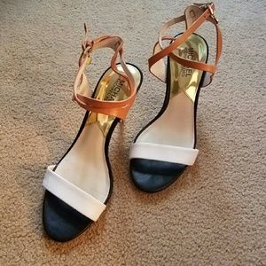 Michael Kors Heeled Sandals- Size 7