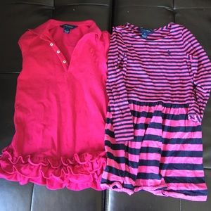 Two Ralph Lauren Girls Dresses