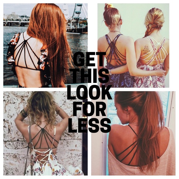 🔥LAST 1🔥🌟HPx2!!!!🌟🌻Strappy Back Bralette🌻 - Picture 2 of 4