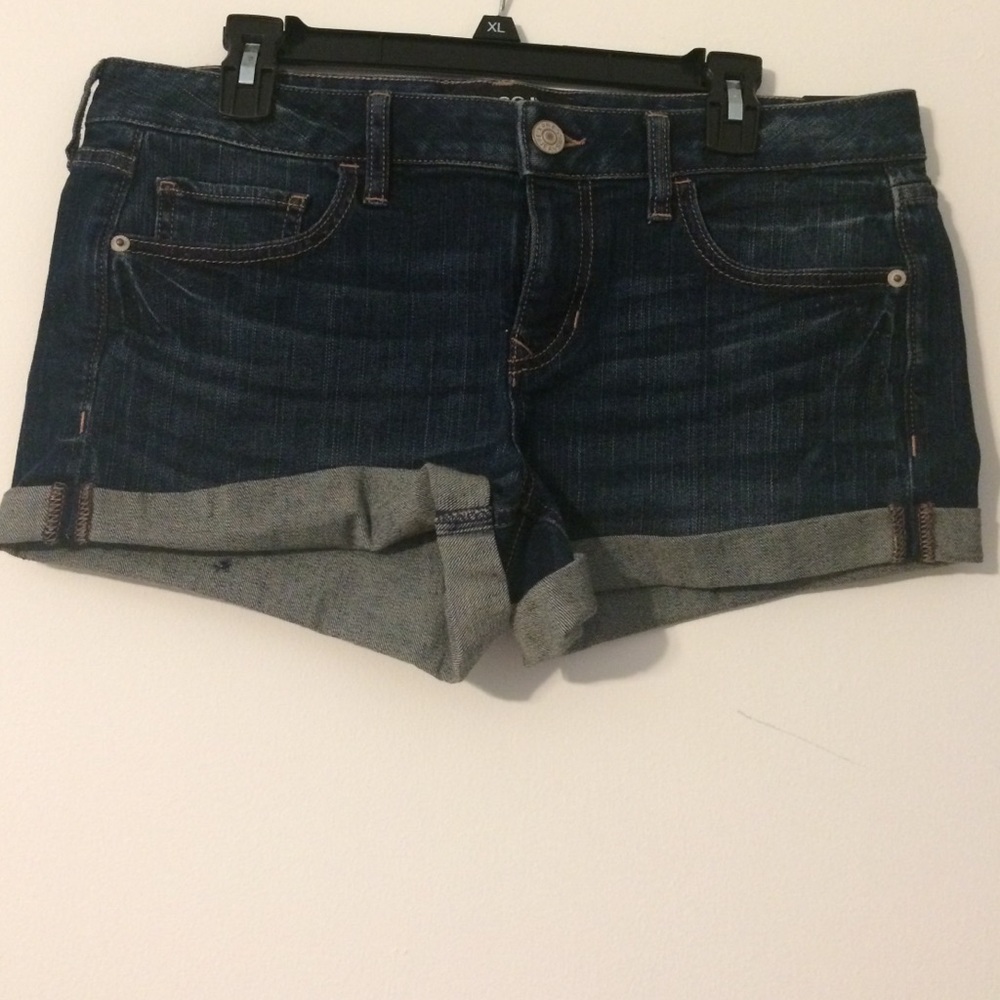 Express denim shorts
