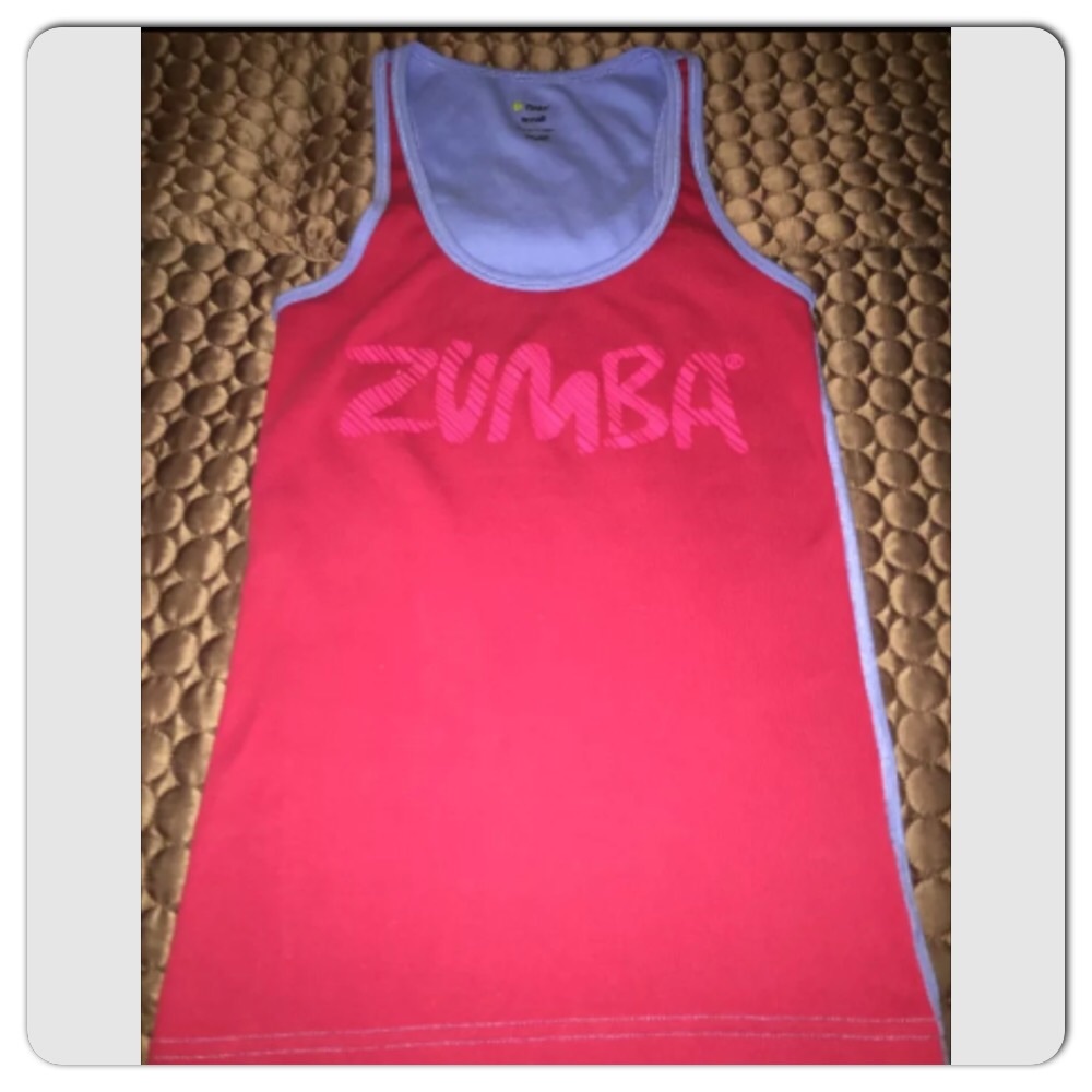 Zumba " Feel The Music" Tank Top. Size Small
