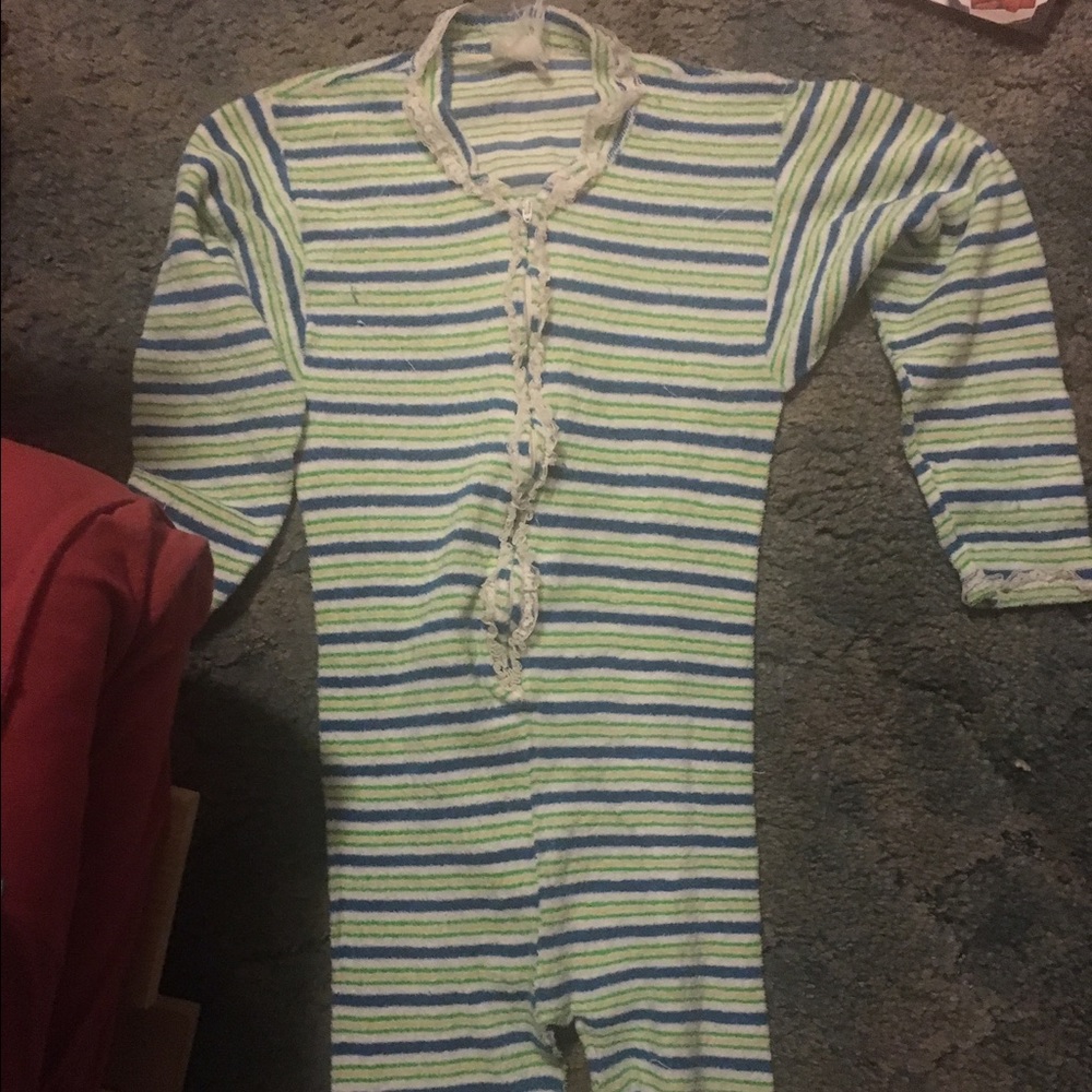 Footed onesie