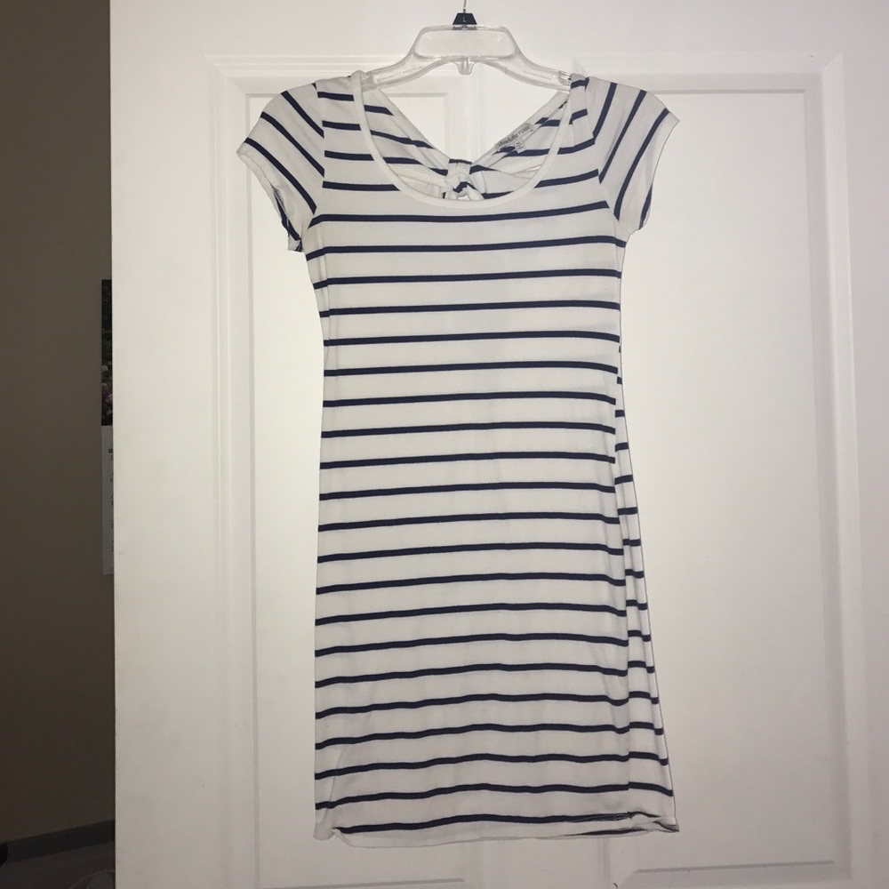 Charlotte Russe Striped Bodycon Mini