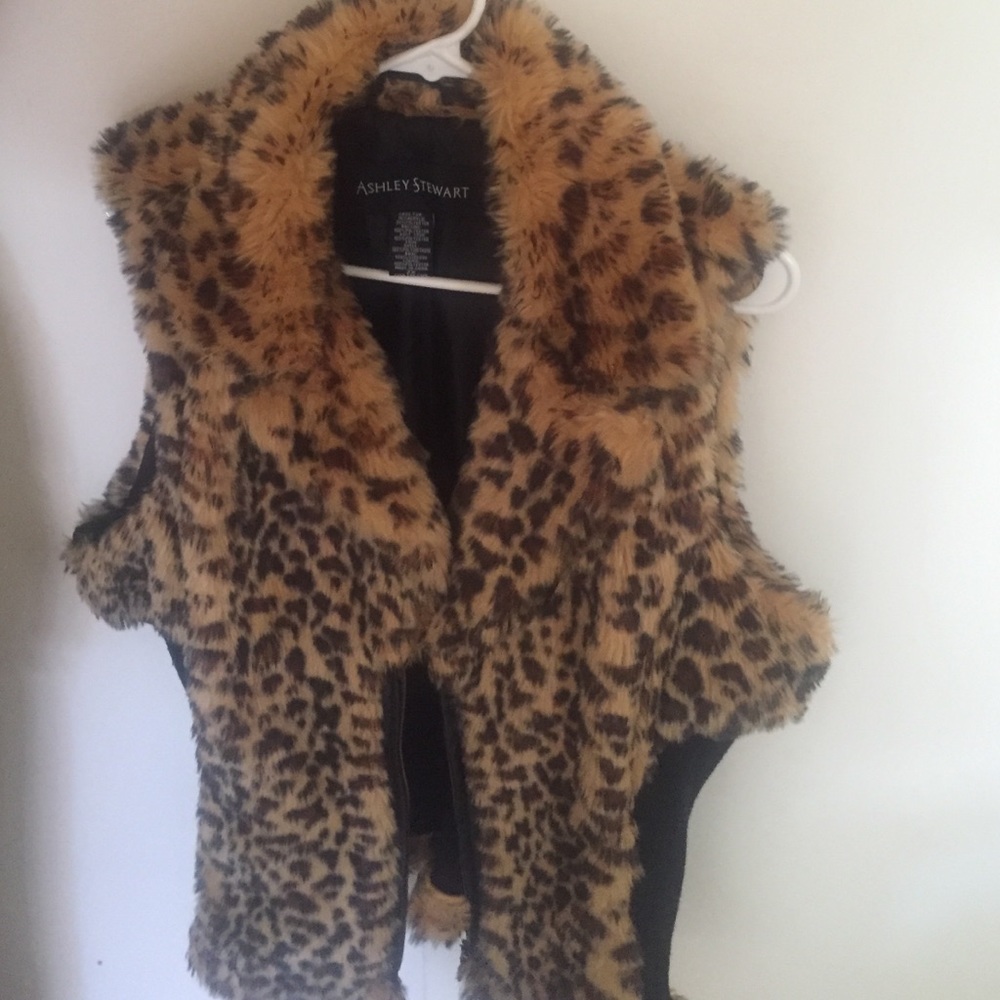 Faux fur jacket
