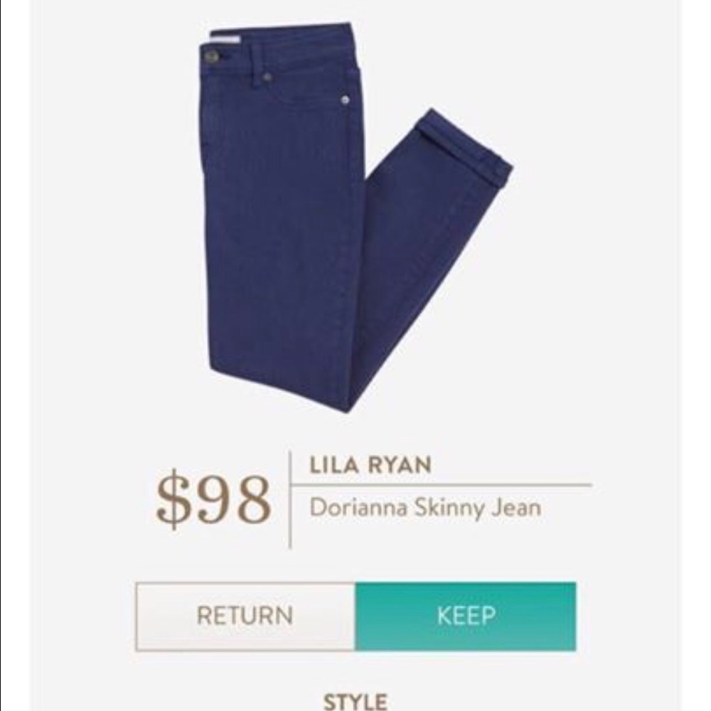 STITCH FIX Lila Ryan Dorianna jeans