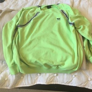 Victoria secret pink sweatshirt size large