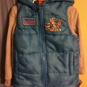 Shirt with a vest