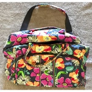 VERA BRADLEY Weekender Travel Bag-Jazzy Blooms